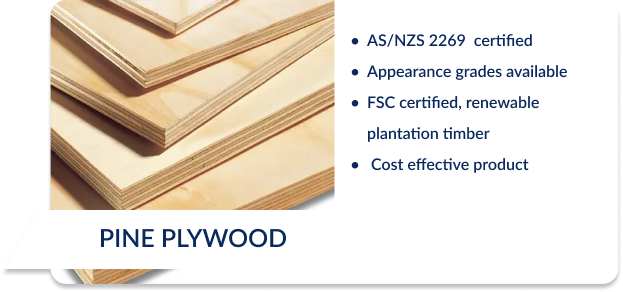 Pine plywood